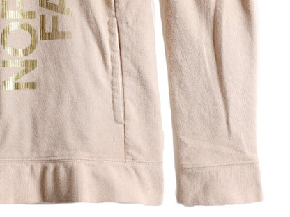 ノースフェイス プリント スウェット フード パーカー レディース S / The North Face トレーナー 裏起毛 プルオーバー アウトドア 2トーン