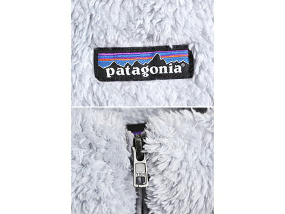 15年製 パタゴニア ロスガトス フリース ベスト レディース M 古着 Patagonia 毛長 パイル ボア 重ね着 フルジップ アウトドア ハイネック