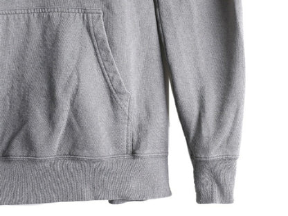 ノースフェイス プリント スウェット フード パーカー メンズ XL / 古着 The North Face プルオーバー 裏起毛 トレーナー アウトドア 灰