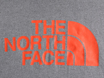 ノースフェイス プリント スウェット フード パーカー メンズ XL / 古着 The North Face プルオーバー 裏起毛 トレーナー アウトドア 灰