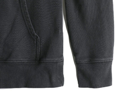 ノースフェイス プリント スウェット フード パーカー レディース M The North Face プルオーバー 裏起毛 トレーナー ブラック アウトドア