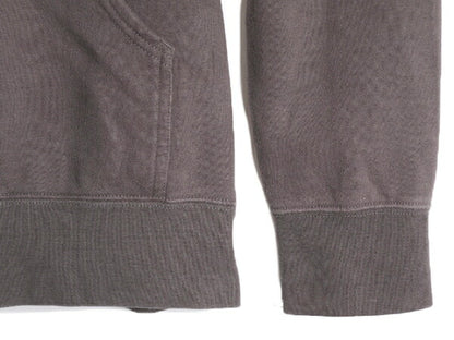 ノースフェイス プリント スウェット フード パーカー メンズ S / 古着 The North Face プルオーバー トレーナー 裏起毛 アウトドア 灰