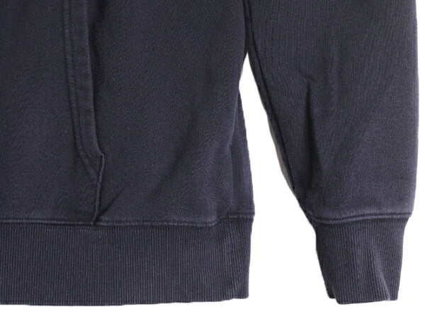 ノースフェイス プリント スウェット フード パーカー レディース M / 古着 The North Face プルオーバー 裏起毛 トレーナー アウトドア 紺