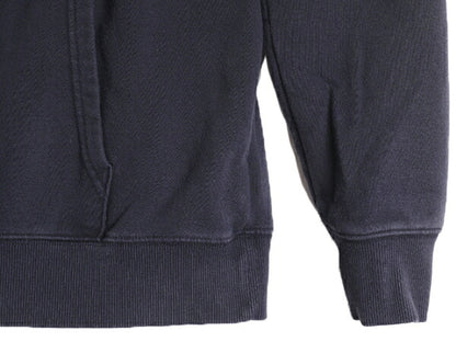ノースフェイス プリント スウェット フード パーカー レディース M / 古着 The North Face プルオーバー 裏起毛 トレーナー アウトドア 紺