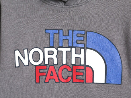 ノースフェイス プリント スウェット フード パーカー メンズ S / The North Face プルオーバー トレーナー 裏起毛 薄手 アウトドア 星条旗