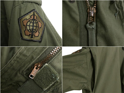70s 米軍実物 US ARMY M-65 フィールド ジャケット SMALL SHORT 72年製 ヴィンテージ ミリタリー ジャンパー ブルゾン 軍物 3rd ブラス M65
