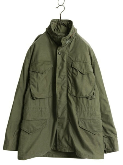 70s 米軍実物 US ARMY M-65 フィールド ジャケット SMALL SHORT 72年製 ヴィンテージ ミリタリー ジャンパー ブルゾン 軍物 3rd ブラス M65