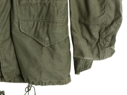 70s 80s USA製 ALPHA INDUSTRIES 社製 M-65 フィールド ジャケット X-SMALL REGULAR / 民間 ヴィンテージ アルファ ミリタリー 3rd ブラス