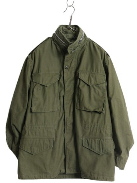 70s 米軍実物 US ARMY M-65 フィールド ジャケット MEDIUM REGULAR 70年製 ヴィンテージ ミリタリー ジャンパー ブルゾン 軍物 2nd アルミ