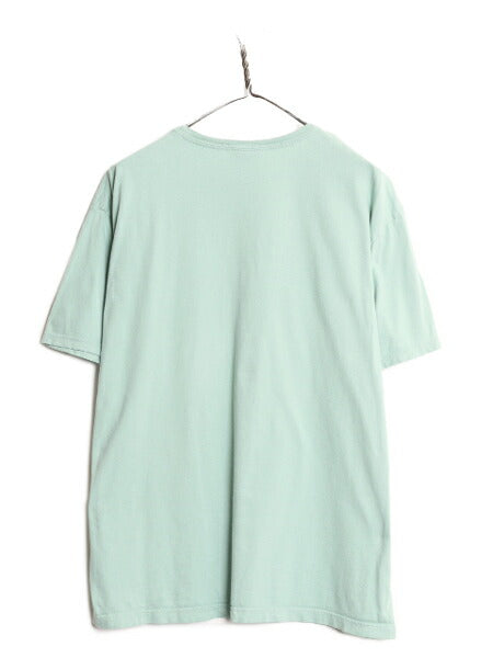 90s ポロスポーツ ラルフローレン プリント 半袖 Tシャツ メンズ L / 古着 90年代 オールド 当時物 POLO SPORT コットン アロハ ハワイアン