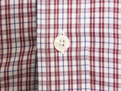 ブルックスブラザーズ チェック ボタンダウン 長袖 シャツ メンズ М / Brooks Brothers コットン ノーアイロン ポケット付き マルチカラー