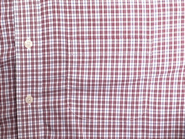 ブルックスブラザーズ チェック ボタンダウン 長袖 シャツ メンズ М / Brooks Brothers コットン ノーアイロン ポケット付き マルチカラー