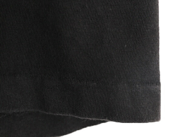 90s フランス製 メッセージ プリント 半袖 Tシャツ メンズ XL 当時物 オールド ジョーク シングルステッチ ヘビーウェイト 大きいサイズ 黒