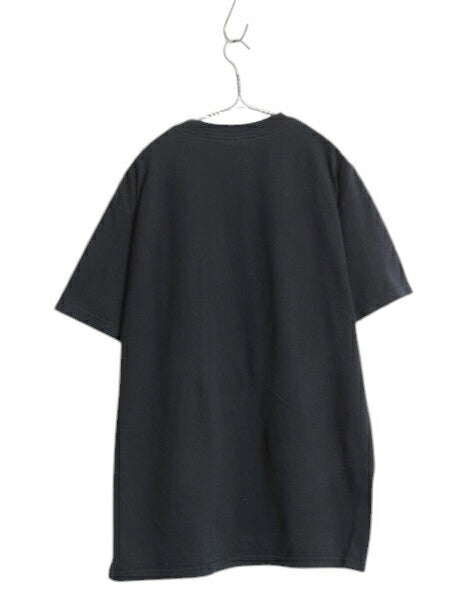 00s ジョーク メッセージ プリント Tシャツ メンズ XL オールド 下ネタ エロ グラフィック イラスト ヘビーウェイト ブラック 大きいサイズ