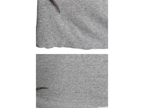 90s 3段 カレッジ プリント Tシャツ メンズ XXL 古着 オールド UCLA ヘビーウェイト シングルステッチ カットソー 大きいサイズ 2XL グレー