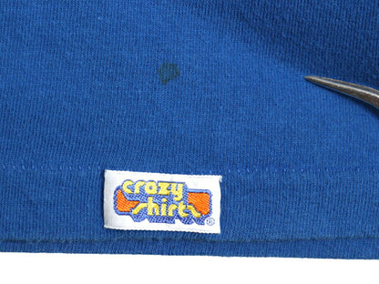 80s USA製 ヨット イラスト 両面 プリント Tシャツ メンズ XL ヴィンテージ リゾート セーリング アート グラフィック シングルステッチ 青