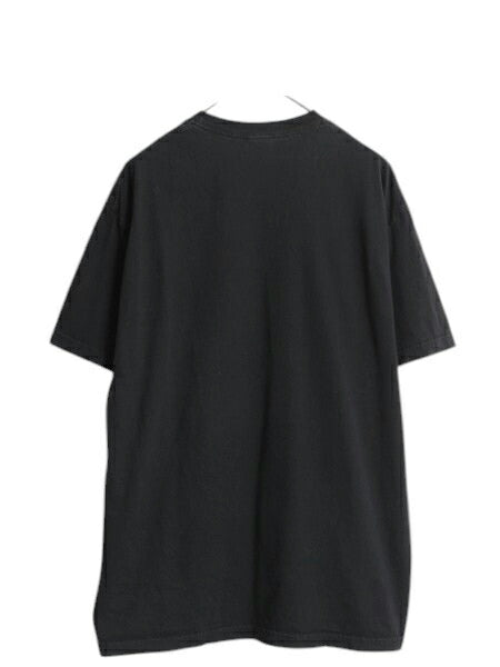 00s ピンクフロイド イラスト プリント Tシャツ メンズ XL / オールド オフィシャル バンド ロック アート グラフィック 黒 大きいサイズ