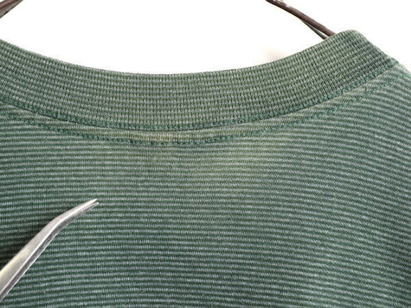 90s USA製 ボーダー 半袖 Tシャツ メンズ XXL / 90年代 オールド TENNESSEE RIVER シングルステッチ  2トーン クルーネック 大きいサイズ