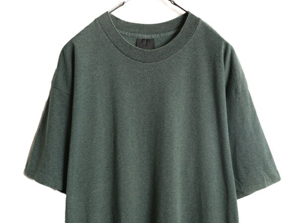 90s USA製 ボーダー 半袖 Tシャツ メンズ XXL / 90年代 オールド TENNESSEE RIVER シングルステッチ  2トーン クルーネック 大きいサイズ