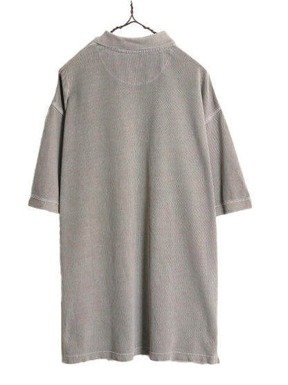 90s OLD GAP コットン ピケ 半袖 ポロシャツ メンズ XL / 90年代 オールド ギャップ 無地 半袖シャツ ヘビーウェイト 大きいサイズ 鹿の子