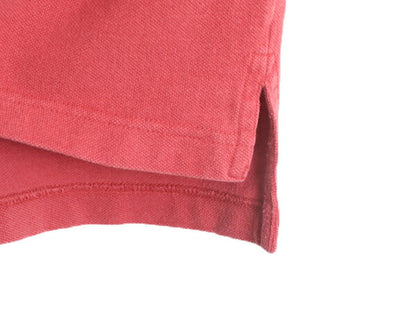 00s OLD GAP 鹿の子 半袖 ポロシャツ メンズ L / 00年代 オールド ギャップ 半袖シャツ コットン ヘビーウェイト ゴルフ 刺繍 バーガンディ