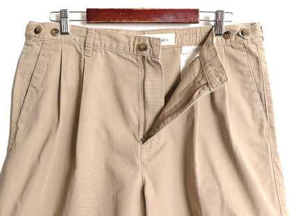90s ドッカーズ リーバイス キャンバス ショートパンツ メンズ 34 / 90年代 オールド LEVIS DOCKERS コットン 短パン ツータック ショーツ