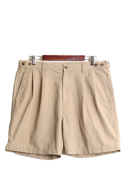 90s ドッカーズ リーバイス キャンバス ショートパンツ メンズ 34 / 90年代 オールド LEVIS DOCKERS コットン 短パン ツータック ショーツ