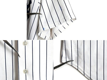■ MLB オフィシャル Majestic ヤンキース ベースボール シャツ メンズ S 程 / ゲームシャツ ユニフォーム メジャーリーグ 大リーグ 野球