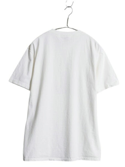 00s フェレット イラスト プリント 半袖 Tシャツ メンズ レディース M オールド アニマル アート グラフィック カットソー ヘビーウェイト