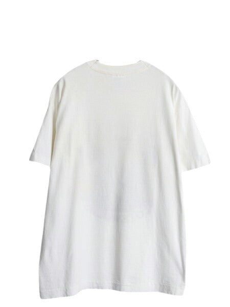 90s ヒツジ キャラクター イラスト プリント Tシャツ メンズ L オールド アニマル アート シングルステッチ ヘビーウェイト カットソー 白