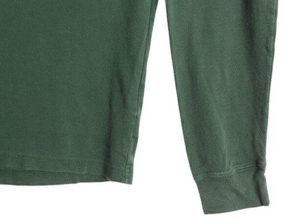 90s ポロスポーツ ラルフローレン Vネック 長袖 Tシャツ メンズ XL / 古着 ロンT コットン ワンポイント ロゴ刺繍 大きいサイズ カットソー