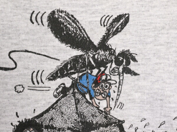 90s USA製 ジョーク イラスト プリント Tシャツ メンズ XL / 90年代 オールド プリントT アート キャラクター ヘビーウェイト 大きいサイズ