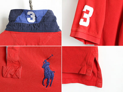 ビッグポニー 大きいサイズ XL ■ ポロ ラルフローレン 鹿の子 半袖 ポロシャツ メンズ / POLO 半袖シャツ ラガー シャツ タイプ ラグビー