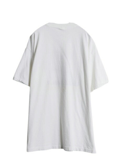 90s USA製 企業 イラスト キャラクター プリント Tシャツ メンズ XL / オールド グラフィック GTE VISA シングルステッチ 大きいサイズ 白