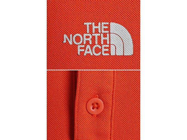 ■ ノースフェイス 半袖 ポロシャツ メンズ L 古着 The North Face アウトドア 半袖シャツ ストレッチ スムース 素材 ボックス シルエット