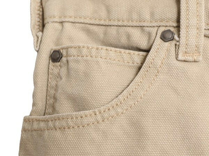 US企画 ディッキーズ ダック ショート パンツ レディース XS 程 / Dickies ワーク 短パン コットン キャンバス ショーツ ヘビーウェイト 茶