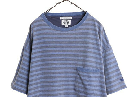 90s USA製 ドッカーズ リーバイス ポケット付き ボーダー Tシャツ メンズ XL 古着 90年代 オールド LEVIS DOCKERS ツートーン 大きいサイズ