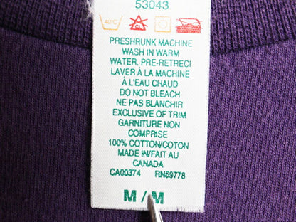 90s カナダ製 ひまわり アート イラスト オールオーバー プリント Tシャツ メンズ レディース M オールド 総柄 フラワー シングルステッチ