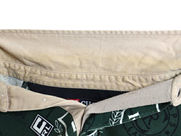 90s チャップス ラルフローレン 総柄 長袖 ラガー シャツ メンズ L 古着 90年代 オールド CHAPS ポロ ラグビー 長袖シャツ ヘビーウェイト