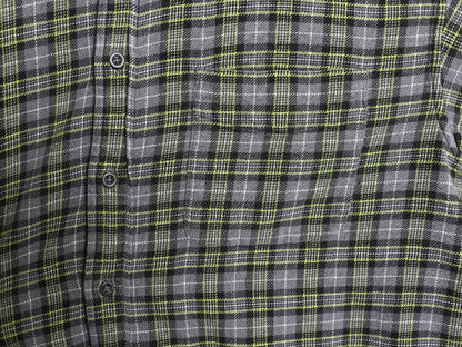 00s OLD GAP チェック ヘビー フランネル ボタンダウン シャツ メンズ XL 古着 オールド ギャップ 長袖シャツ コットン ネル マルチカラー