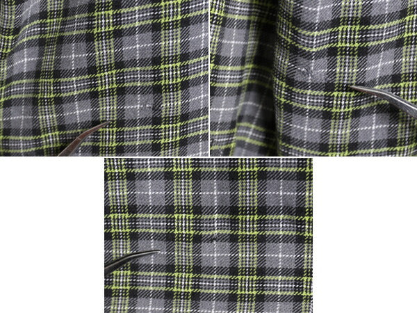 00s OLD GAP チェック ヘビー フランネル ボタンダウン シャツ メンズ XL 古着 オールド ギャップ 長袖シャツ コットン ネル マルチカラー