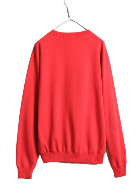 80s 90s OLD GAP SPORT 無地 スウェット メンズ レディース L / 古着 80年代 90年代 オールド ヴィンテージ ギャップ トレーナー 裏起毛 赤