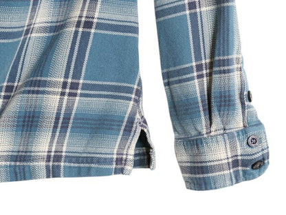 パタゴニア フィヨルド フランネル シャツ レディース S 程/ 15年製 Patagonia アウトドア オーガニック コットン 長袖シャツ マルチカラー