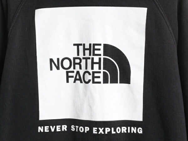 ノースフェイス 両面 プリント スウェット フード パーカー レディース M / The North Face プルオーバー 裏起毛 トレーナー アウトドア 黒