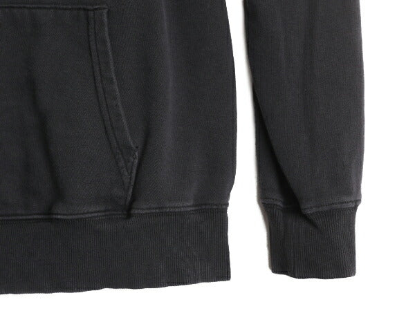 ノースフェイス 両面 プリント スウェット フード パーカー レディース M / The North Face プルオーバー 裏起毛 トレーナー アウトドア 黒