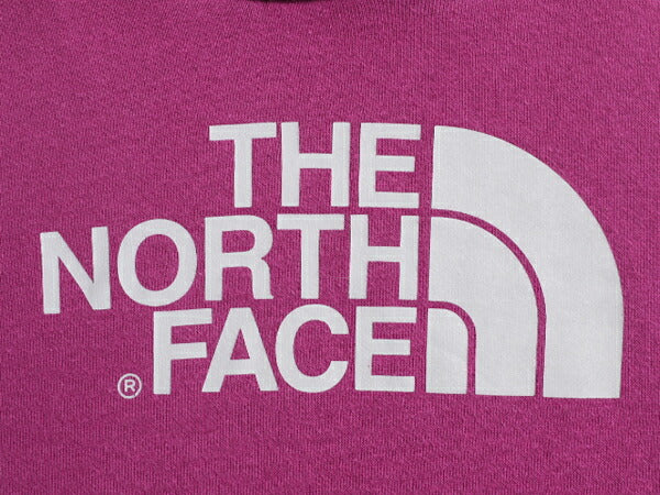 ノースフェイス プリント スウェット フード パーカー レディース S / 古着 The North Face アウトドア トレーナー プルオーバー 裏起毛 紫