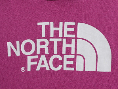 ノースフェイス プリント スウェット フード パーカー レディース S / 古着 The North Face アウトドア トレーナー プルオーバー 裏起毛 紫