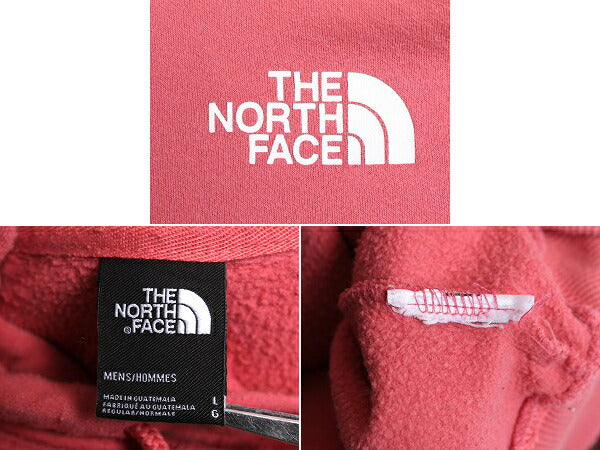 ノースフェイス プリント スウェット フード パーカー メンズ L / The North Face プルオーバー 裏起毛 アウトドア トレーナー 袖プリント