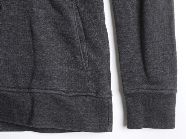 ノースフェイス スウェット フード パーカー レディース M The North Face プルオーバー 裏起毛 アウトドア ハイネック ロゴ 刺繍 2トーン