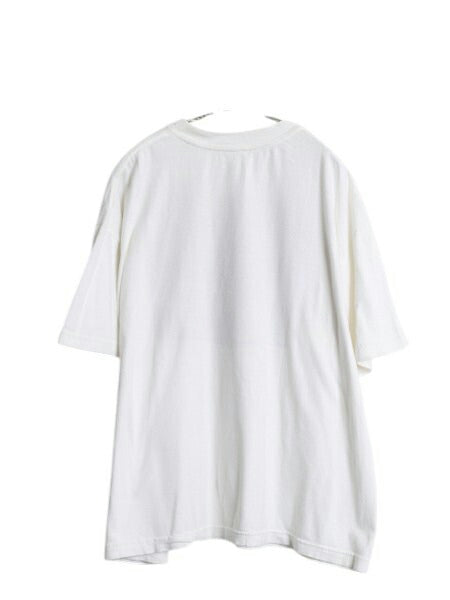 90s アート イラスト プリント Tシャツ メンズ XL 白 / オールド ネイティブ アニマル ヘビーウェイト グラフィック 大きいサイズ ホワイト